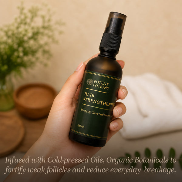 Potent Potions Hair Strengthening Oil detail
