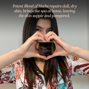 Potent Potions Kumkumadi Face & Body Scrub media