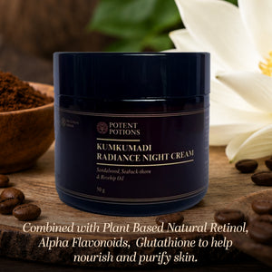 Potent Potions Kumkumadi Radiance Night Cream media
